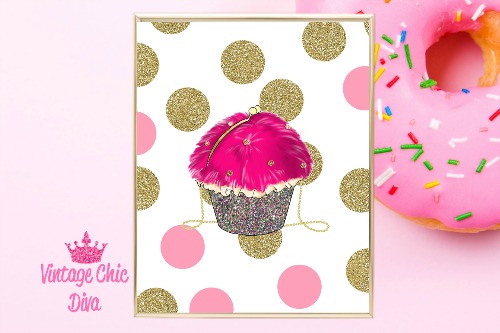 betsey johnson cupcake bag