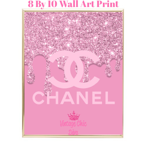 Chanel Logo Fashion Wall Art Print