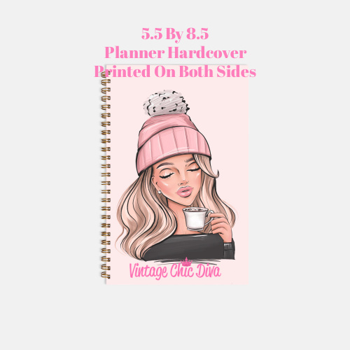 Pink Winter Girl24 Planner-