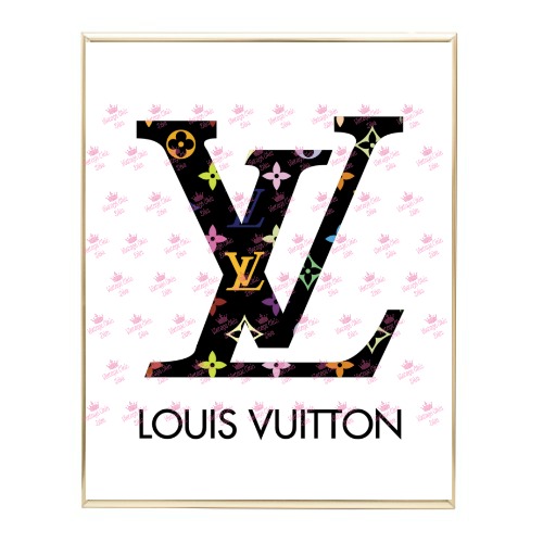 LV Drip Louis Vuitton Big Color Logo – Customeazy